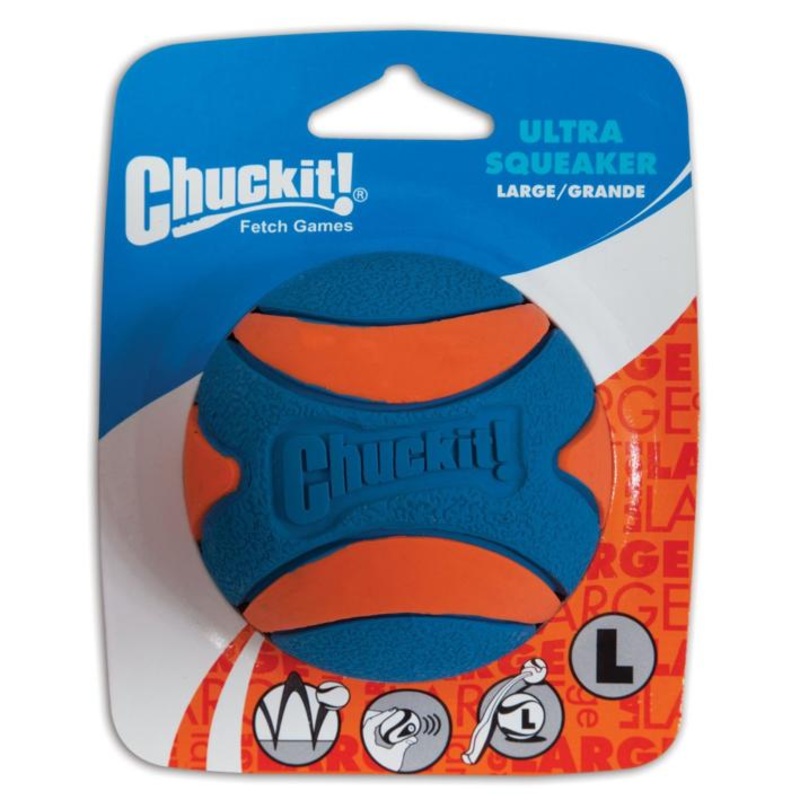 CHUCKIT Squeaker Ball Lge