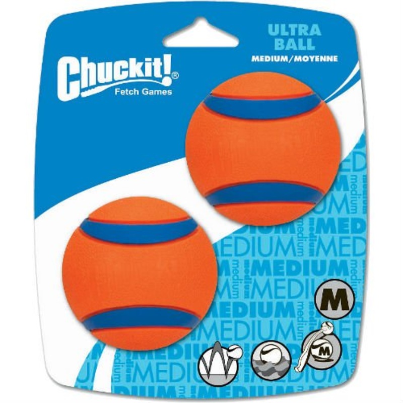 CHUCKIT Ultra Ball  2 PK SMALL