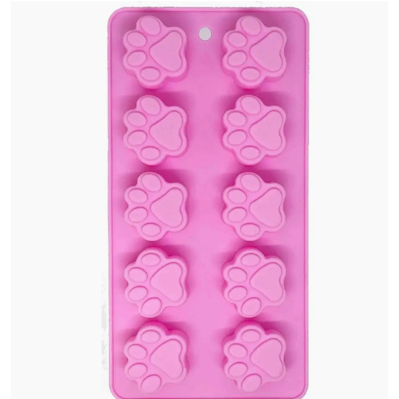 SodaPup- Dogtastic Jelly Shots Silicone Mold - Paw Shape: Jelly Shots Silicone Mold - Paw Shape