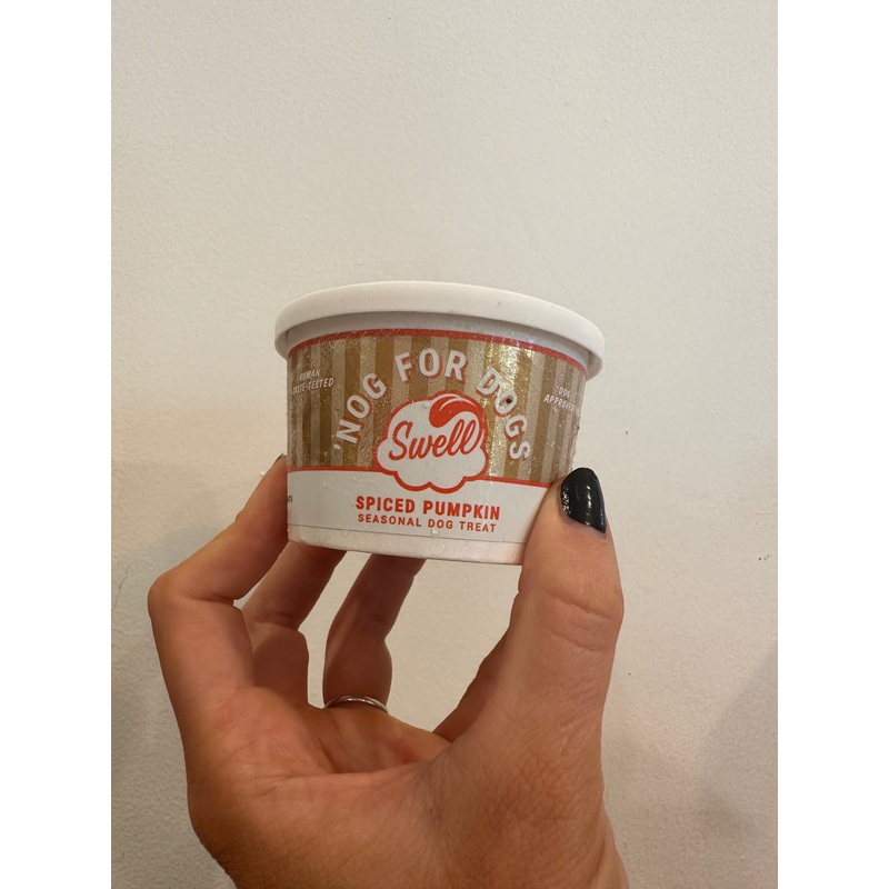 Swell - Spiced Pumpkin 'Nog for Dogs Gelato