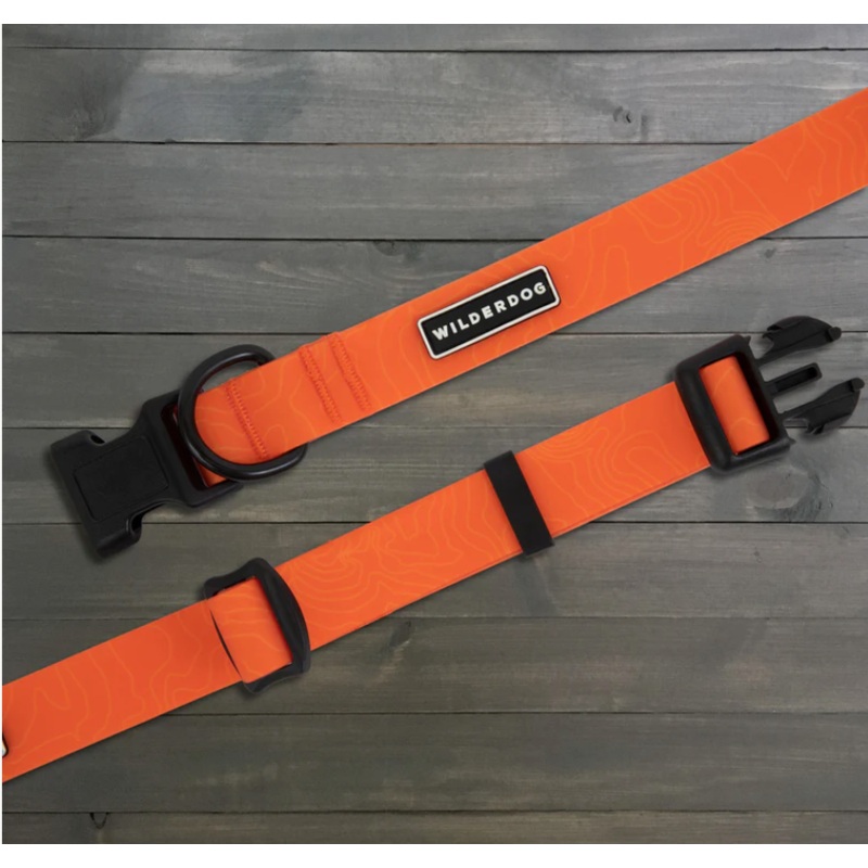 Wilderdog Waterproof Orange Collar