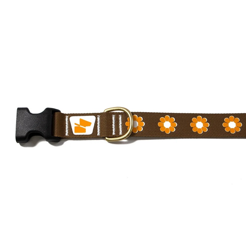 Yermadog Base Camp Collar Daisy Flowers - Coyote Brown