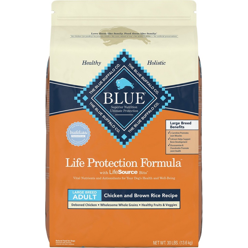 Blue Buffalo LP Large Breed Adult Chicken 26lb (Orange Bag)