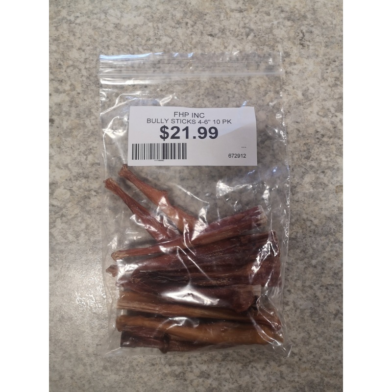 BULLY STICKS 4-6" 10 PK