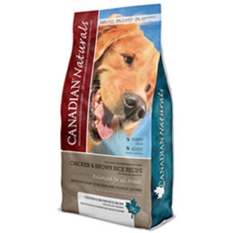 CANADIAN NATURAL DOG CHICKEN AND BROWN RICE ADULT DOG 30LB