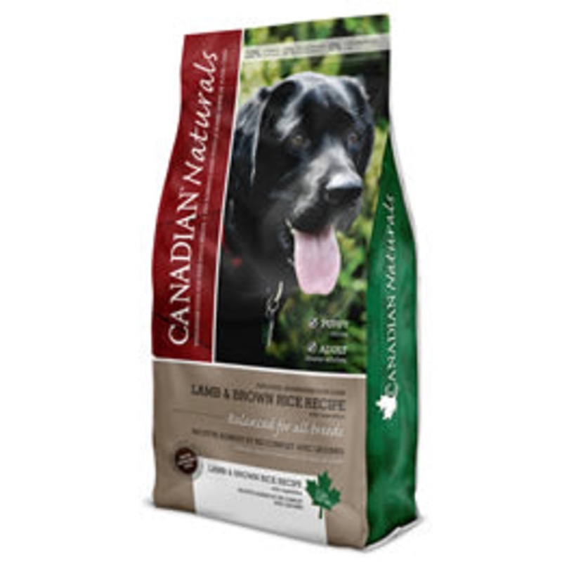 CANADIAN NATURAL DOG LAMB & BROWN RICE ADULT DOG 25lb