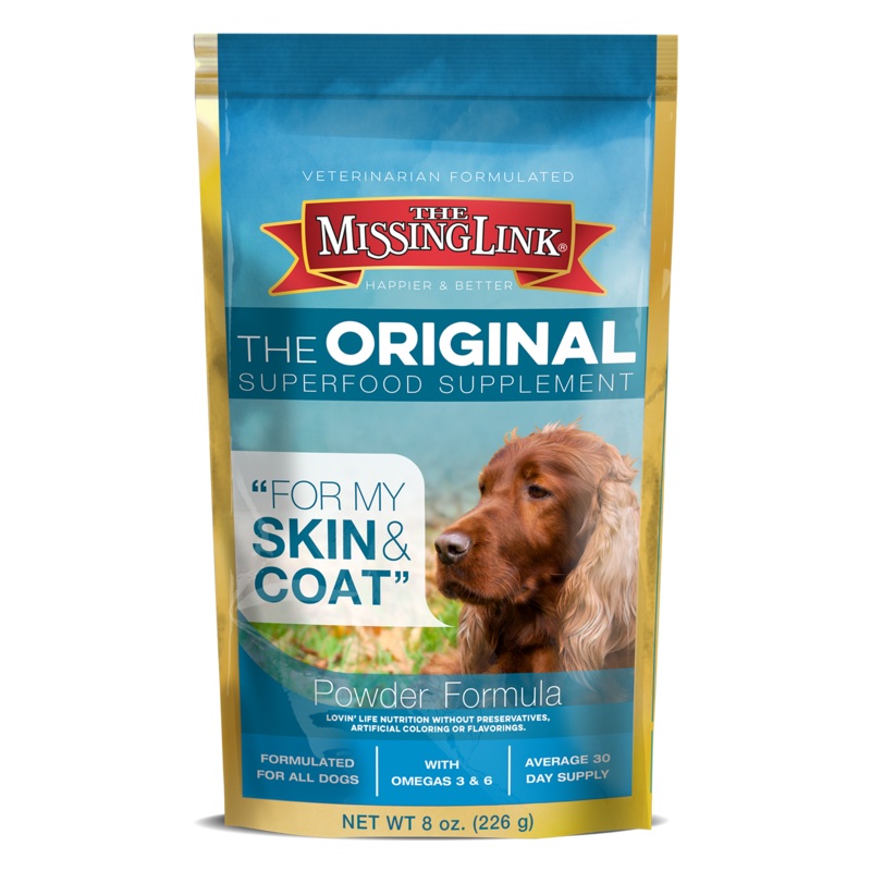 MISSING LINK - DOG 8OZ SKIN & COAT SUPPLEMENT