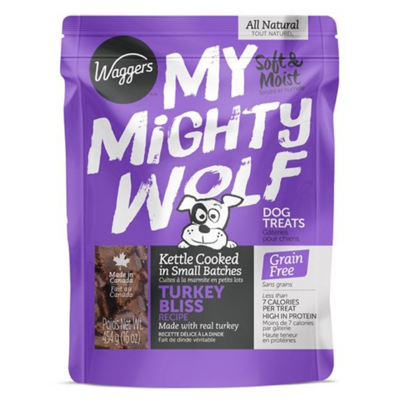 MY MIGHTY WOLF GRAIN FREE TURKEY 454G