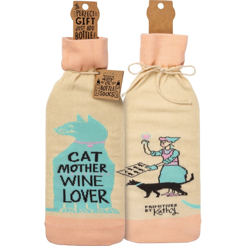 BOTTLE SOCK- CAT MOTHER