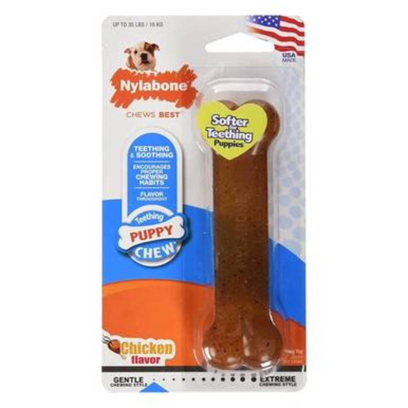 Nylabone Puppy Chew Chicken Regular