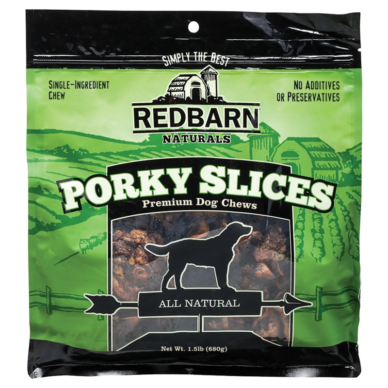 PORKY SLICES  1.5LBS  RED BARN