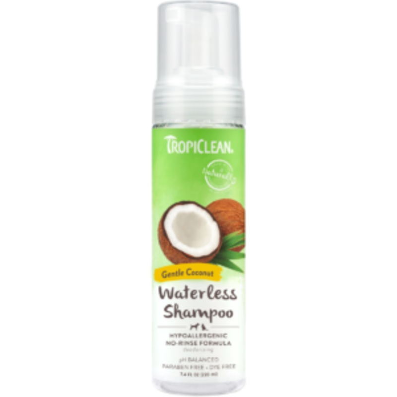 Tropiclean Hypo Allergenic Waterless Shampoo 220ml