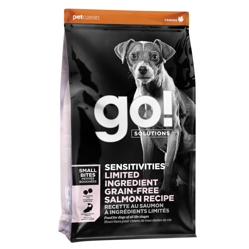 GO! DOG LID Salmon Small Bites 22lb