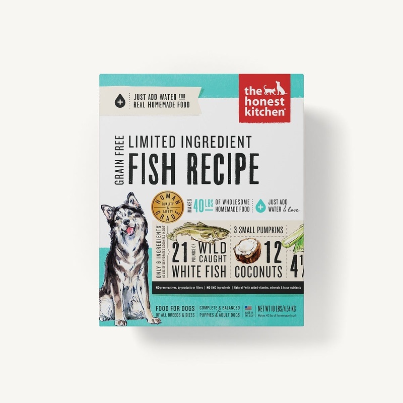 HONEST KITCHEN GRAIN FREE HK GRAIN FREE FISH AND COCONUT 10LB BOX