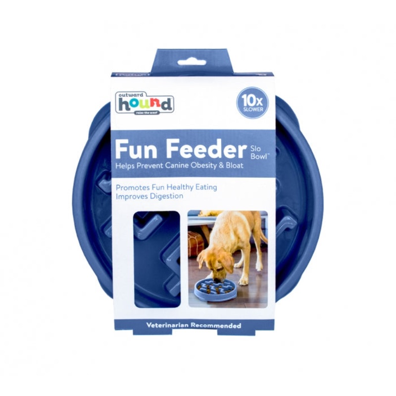 Slo-Feeder Dish Large - Blue