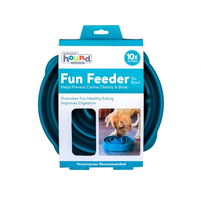 Slo-Feeder Dish  Mini - Teal