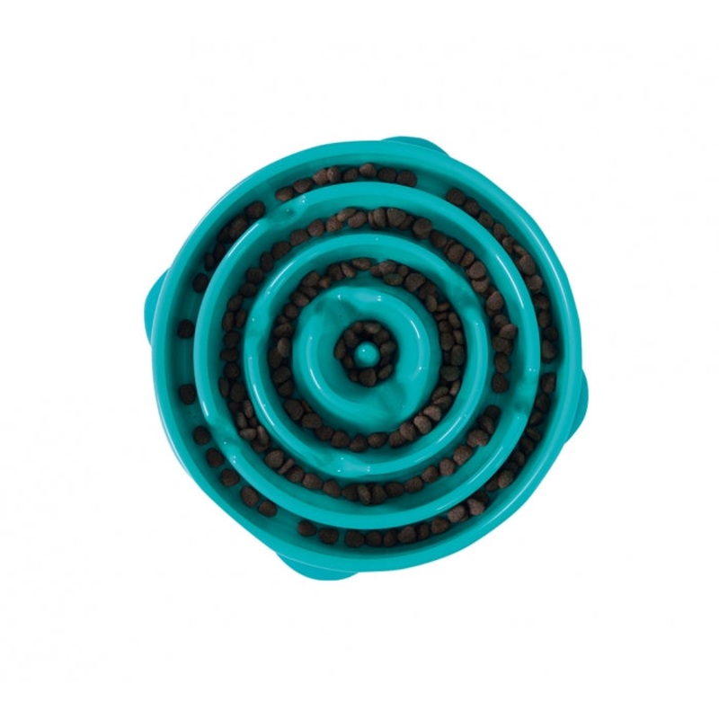 Slow Feeder Dish Teal Large Outward Hound