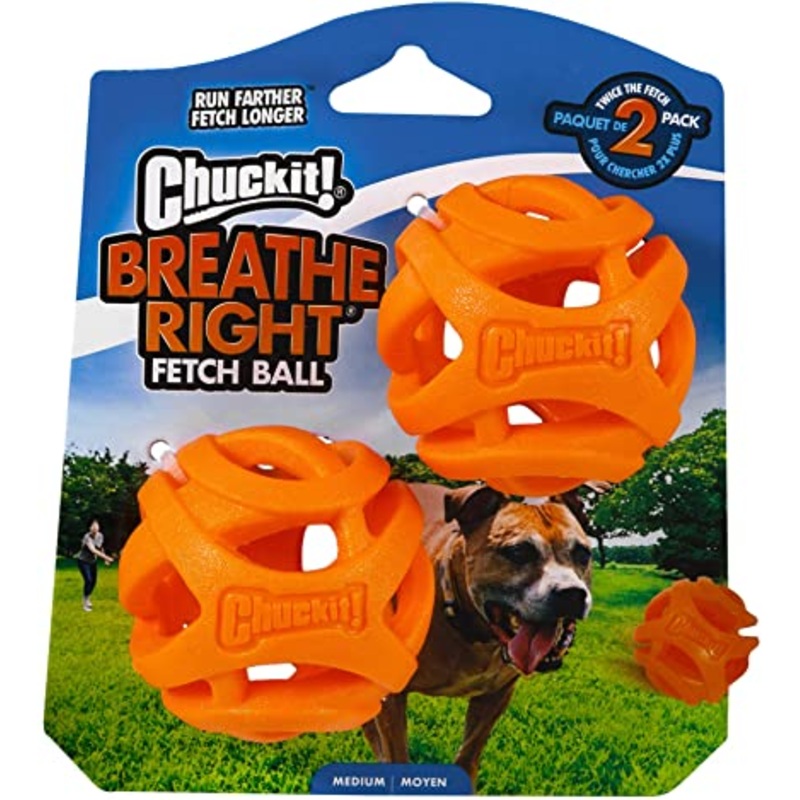 Breathe Right Ball Medium 2 pk Chuck it