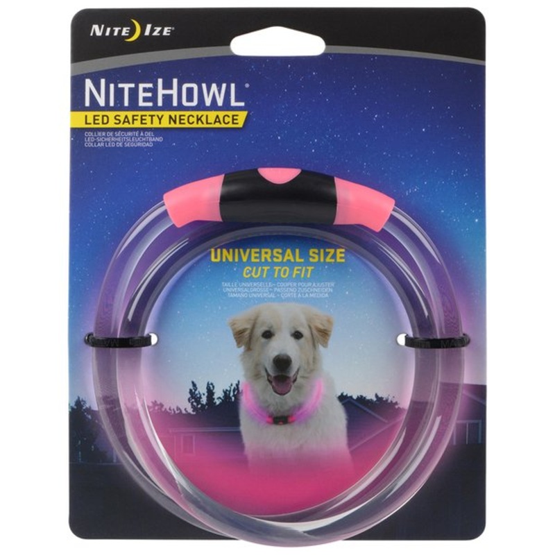 Night Howl LED Necklace Pink