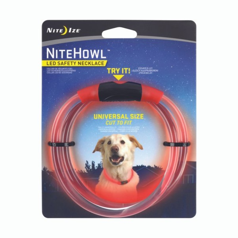 Night Howl LED Necklace Red