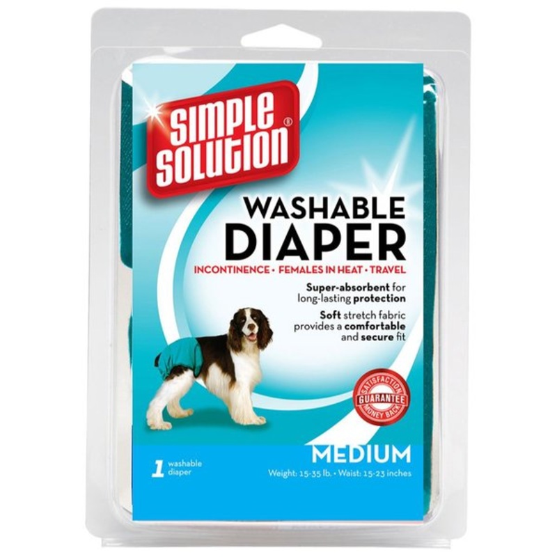 WASHABLE  FEMALE DIAPER MEDIUM SIMPLE SOLUTIONS