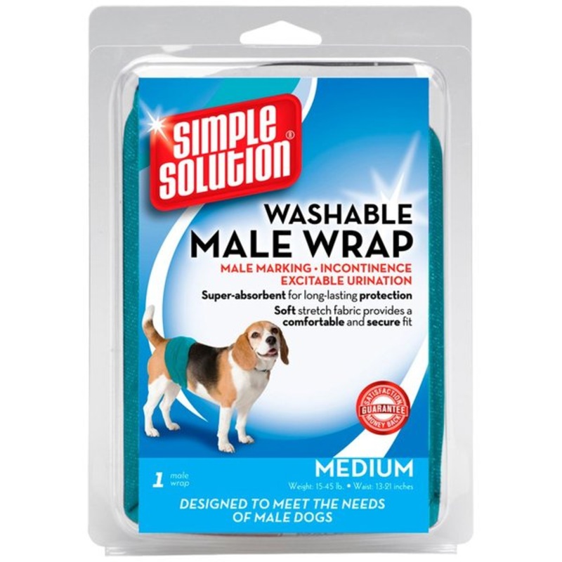WASHABLE MALE WRAP MEDIUM SIMPLE SOLUTIONS