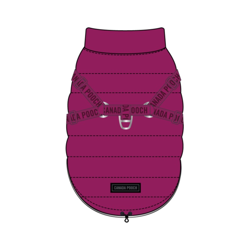 Cda Pooch Harness Puffer Sz 18