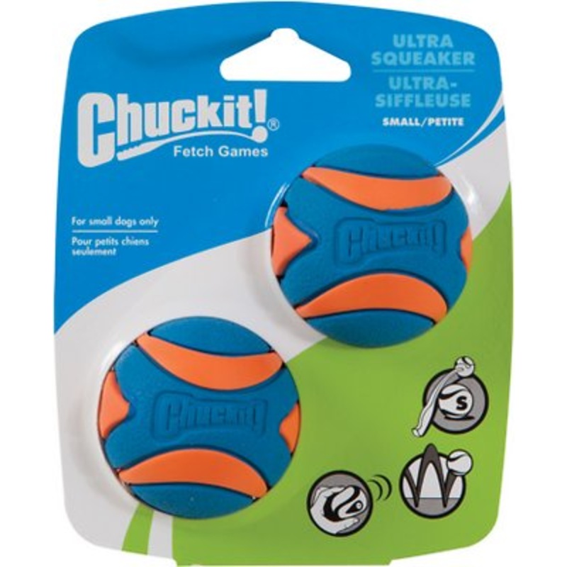 CHUCKIT Ultra Squeaker Chuckit Small