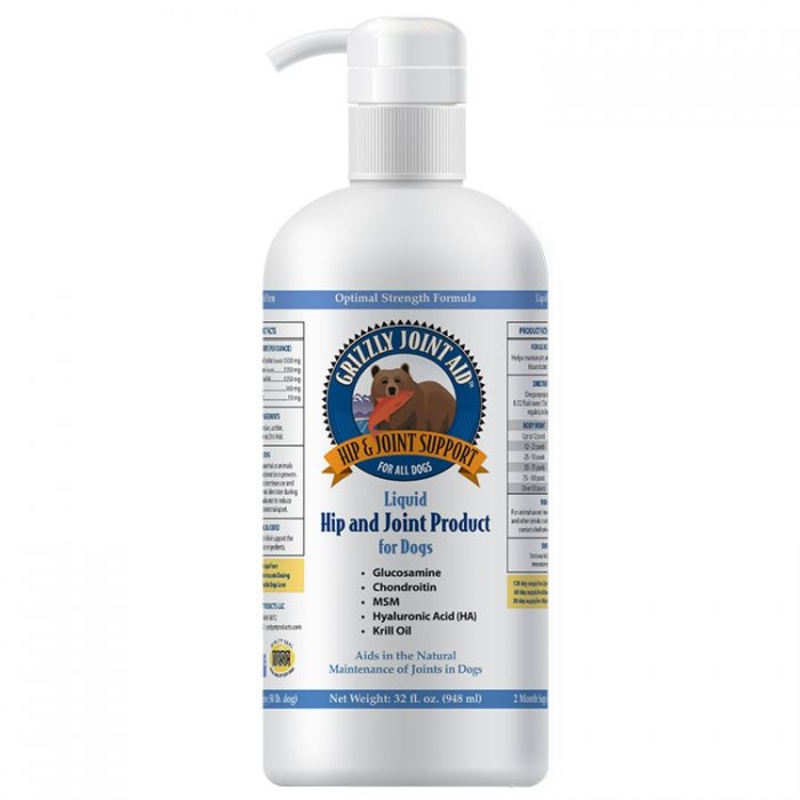 Grizzly Hip & Joint Liquid 16oz