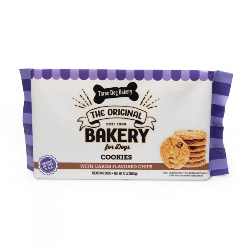 Three Dog Bakery Carob Cookies 13oz