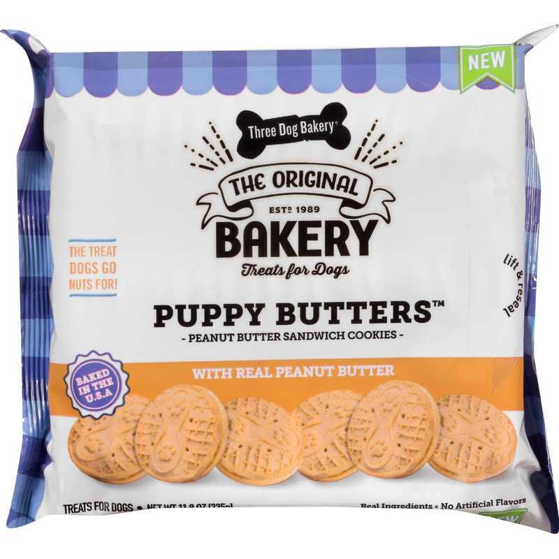 Three Dog Bakery Puppy Butters 11.8oz