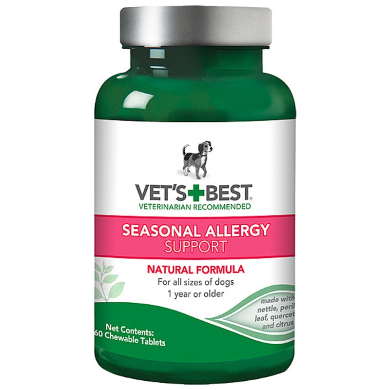 VETS BEST-SEASONAL ALLERGY SUPPORT 60TAB