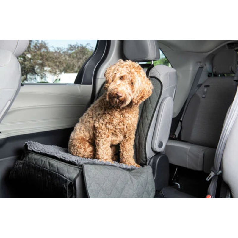 Dirty Dog Car Single Seat Cover Black 57x19"