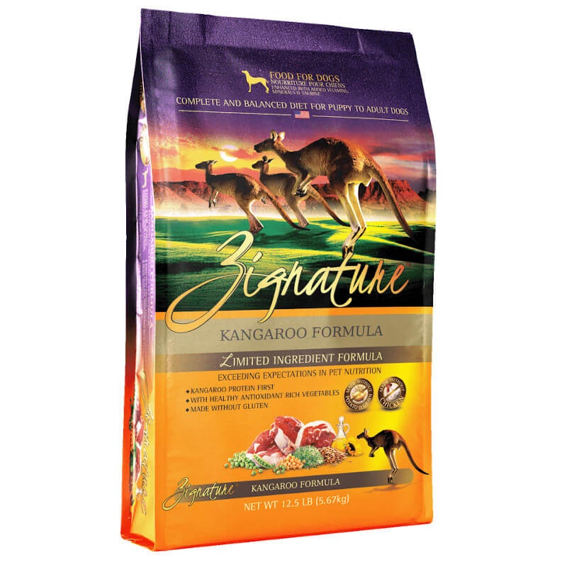 Zignature Dog LID Kangaroo 12.5lbs
