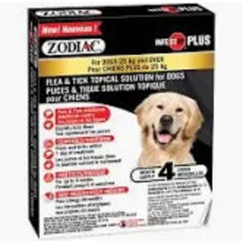 Zodiac Infestop 25kg & up Dog