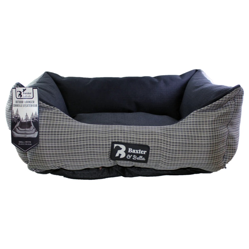 Baxer & Bella Lounger Grey 19x15