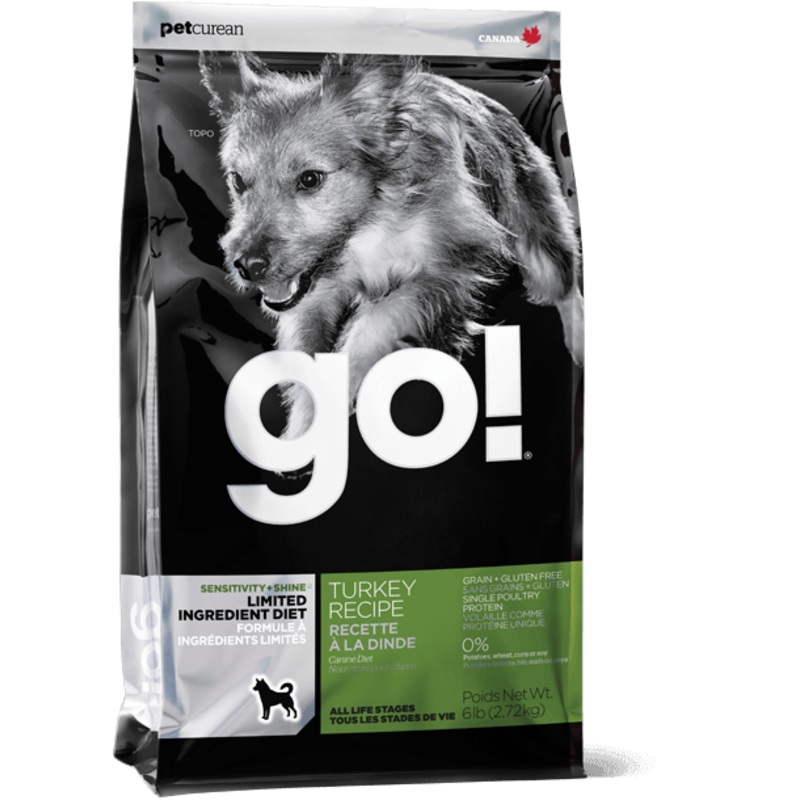 Go! Sensitivity & Skin Grain Free Turkey 6lb