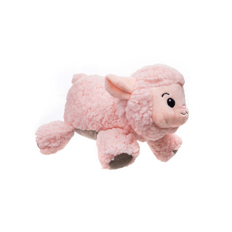 Fuzzaroos Lamb Pink 9"