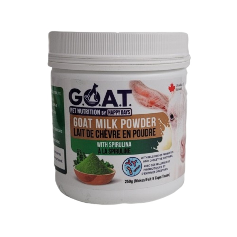 Goat Milk Powder w/Spirulina 250g