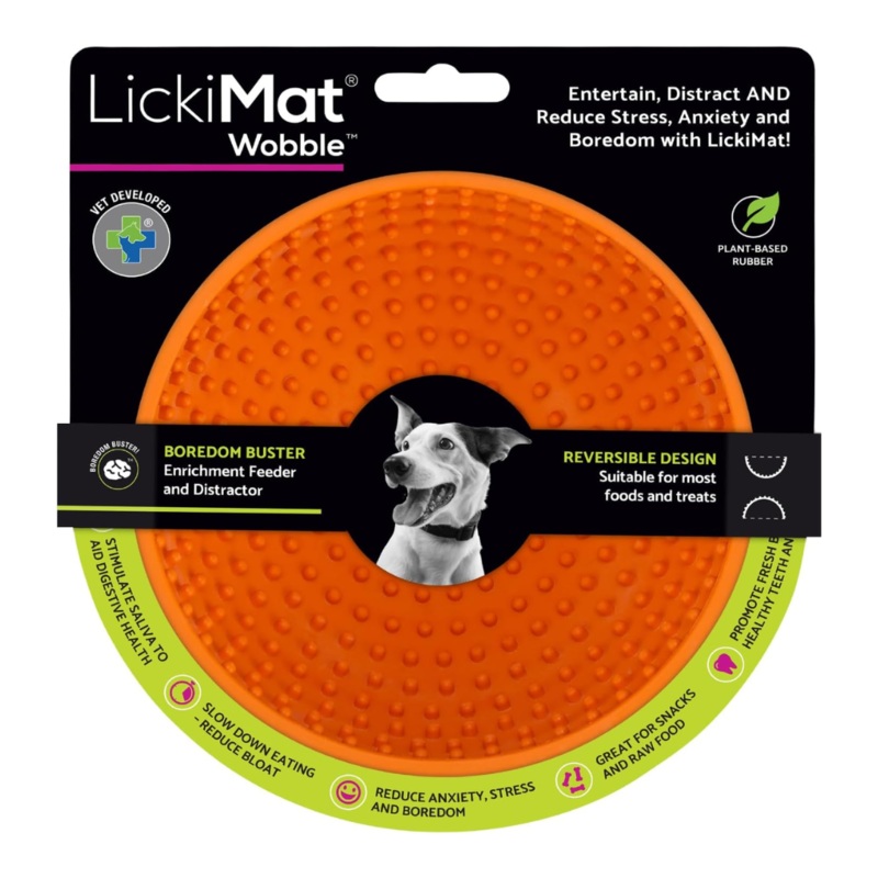 LickiMat Wobble - Orange