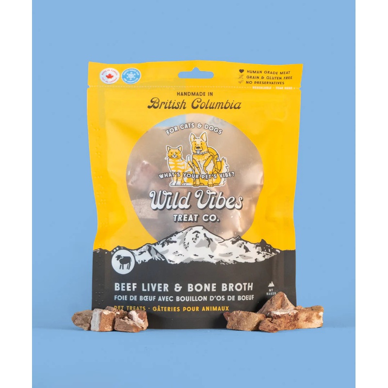 Wild Vibes Beef Liver & Bone Broth 80g