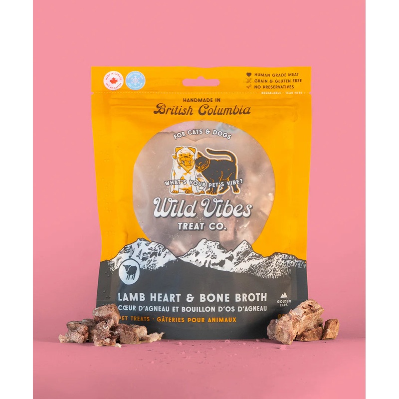 Wild Vibes Lamb Heart & Bone Broth 80g