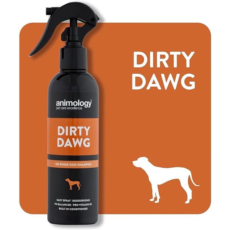 Animology Dirty Dawg No Rinse Shampoo 250ml
