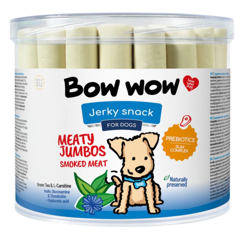 BOW WOW Meaty Jumbos Smoked Meat (35 Sticks)
