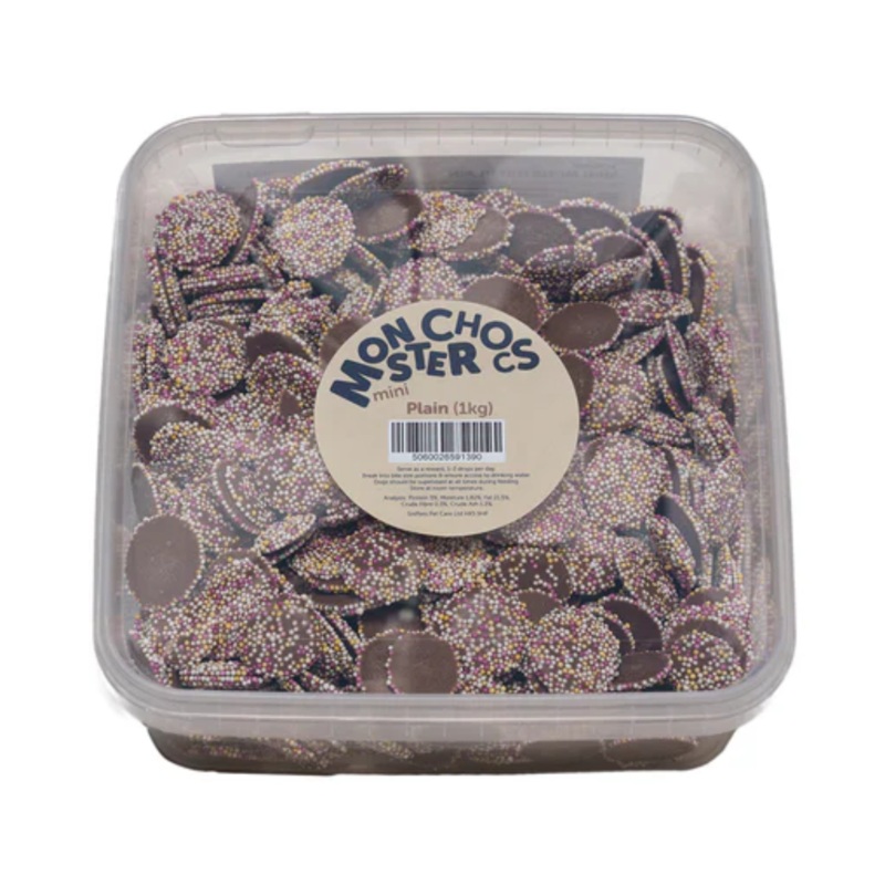 Dog Friendly Chocolate Dog Treats 1Kg (Plain)