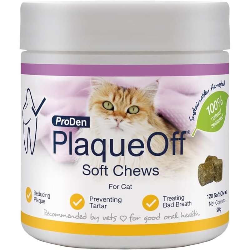 ProDen PlaqueOff Cat Soft Chews (120)