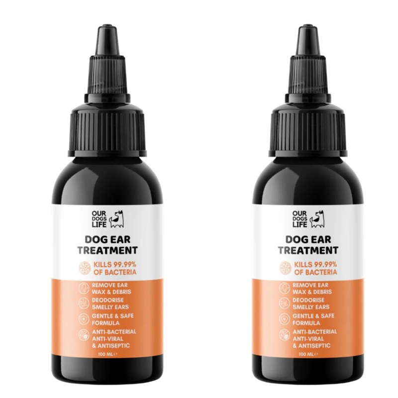 Dog Ear Infection Treatment Drops Bundle