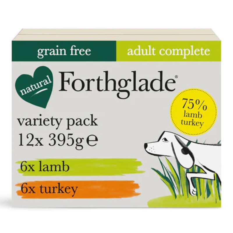 Lamb & Turkey Wet Dog Food - Variety Pack