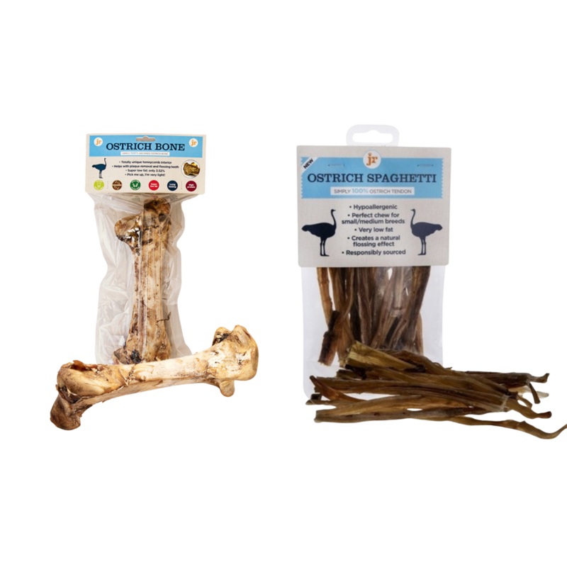 Ostrich Spaghetti + Ostrich Bone Bundle