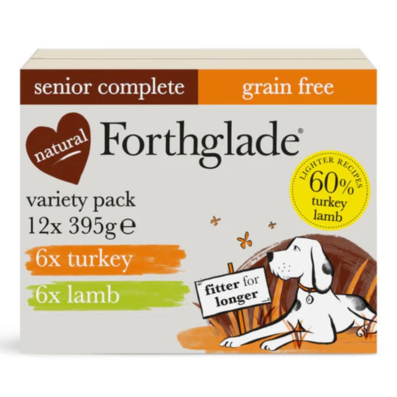 Senior Turkey, Lamb & Vegetables Wet Dog Food